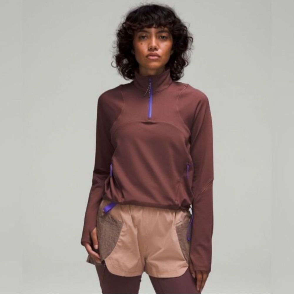 Lululemon Tech Fleece Hiking 1/4 Zip Pullover
